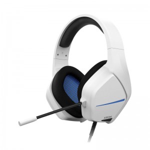 Headset Krom Kopa Move 2.0 Gaming PC/PS4/PS5/Switch White